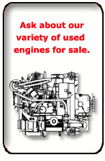 Ask about our used engines for sale